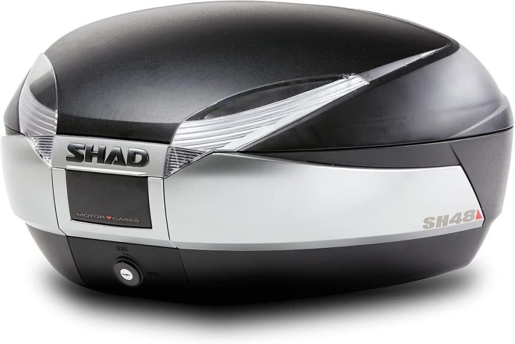 Test du top case Shad SH 48 noir/titanium