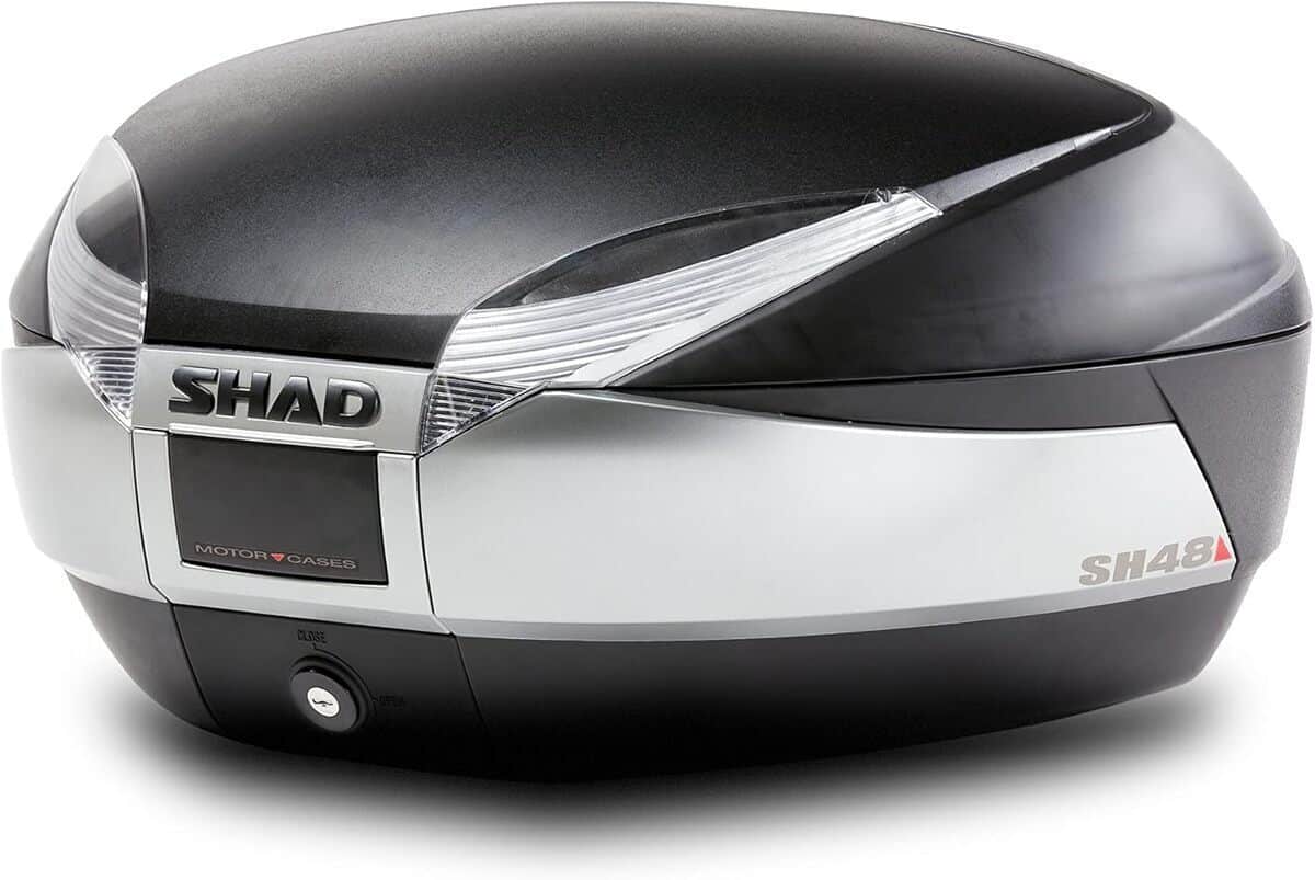 Test du top case Shad SH 48 noir/titanium