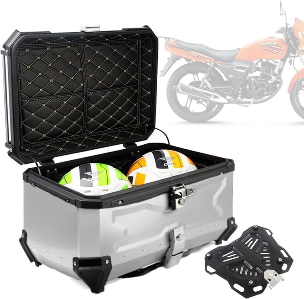Test : fUYAO top case valise aluminium étanche pour moto