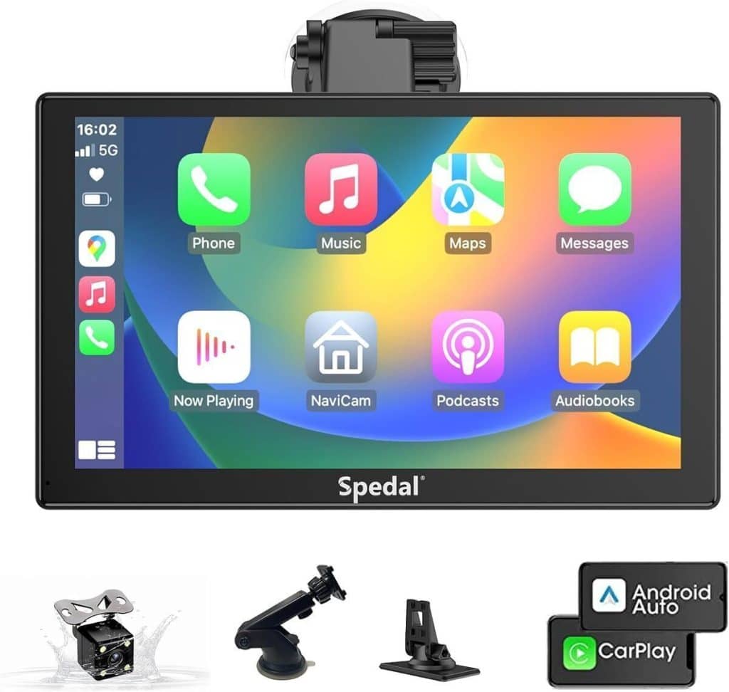 Test Spedal CL871Pro : écran carplay 6, 25 pouces pour moto, notre avis complet
