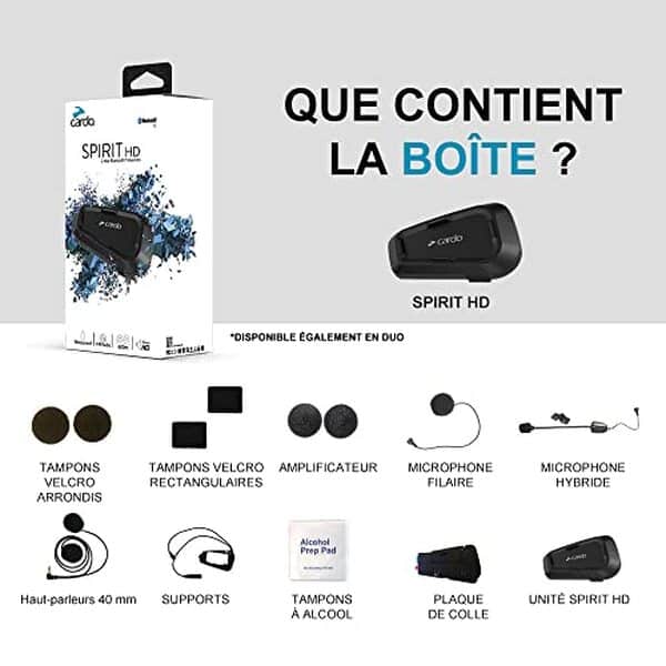 Découvrez notre test complet du Cardo Spirit HD Single : qualité audio, autonomie et fonctionnalités avancées d'un intercom moto performant analysées en détail.