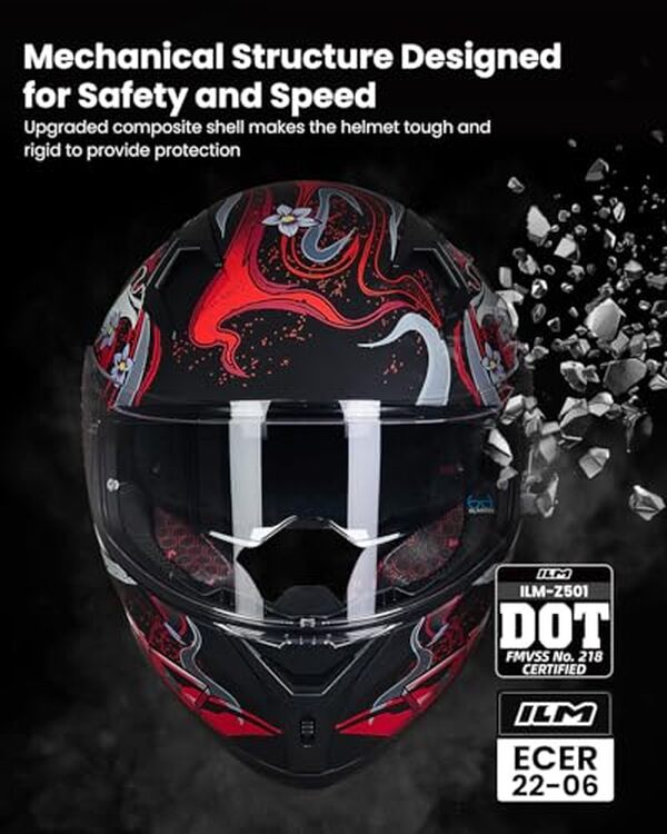 Découvrez notre test complet du casque moto intégral ILM ECE Z501 rouge : sécurité, confort et design. Avis détaillé et caractéristiques techniques. 