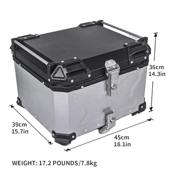 Découvrez notre test détaillé du top case ZHSYMX 55L argent : capacité, étanchéité, installation et performance de ce coffre aluminium pour motocyclette.