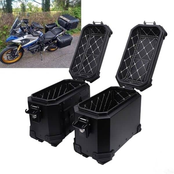 Découvrez notre test détaillé de la valise latérale moto 18L résistante à l'eau : caractéristiques, avantages et performances pour vos trajets en toute sécurité.