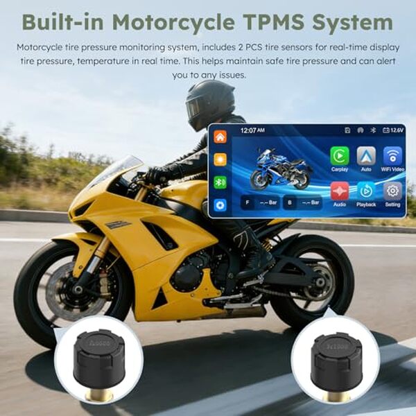 Découvrez notre test complet de l'écran GPS 6, 3 pouces Carpuride pour moto avec double caméra et système TPMS intégré. Performances, fonctionnalités et avis détaillés.