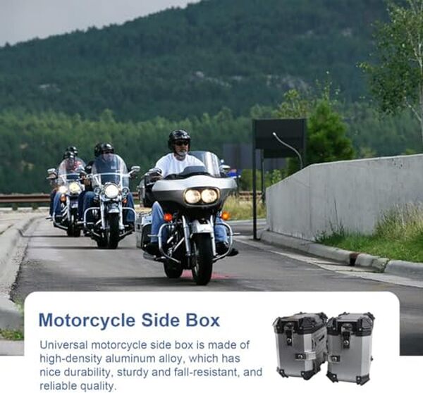 Découvrez notre test détaillé des sacoches latérales Corgli 38L en aluminium noir : capacité, durabilité, installation et avantages pour vos trajets à moto.