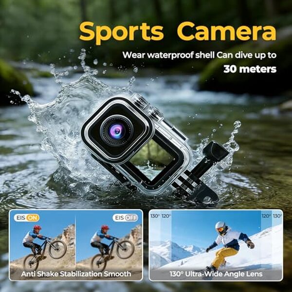 Découvrez notre test détaillé de la caméra sport AIKER 4K/5K : étanche, polyvalente et idéale pour capturer vos aventures en haute définition.