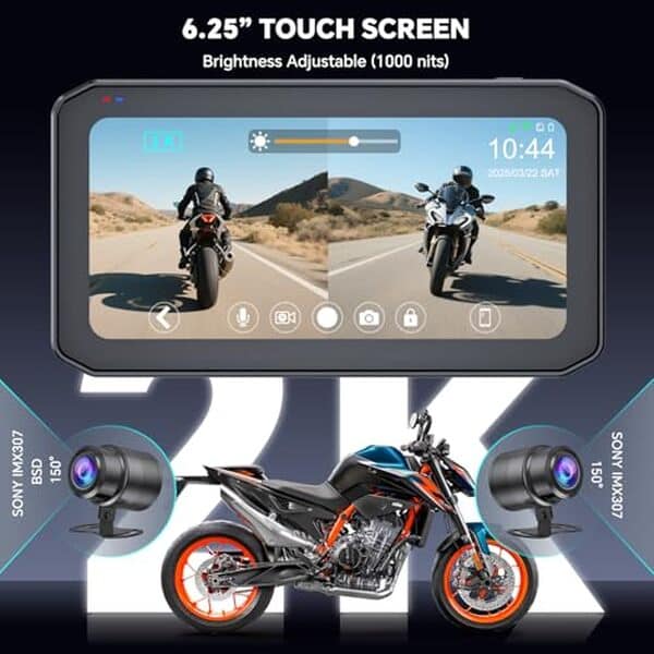 Le test complet du système IXROAD CarPlay pour moto avec caméra 2K, écran tactile 6.25 pouces et navigation intégrée. Découvrez ses performances et ses caractéristiques. 