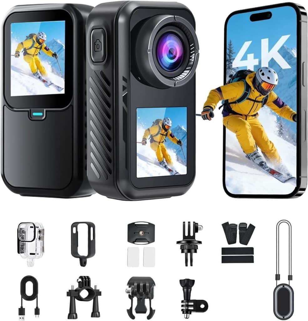 Test : caméra sport AIKER 4K/5K étanche et polyvalente