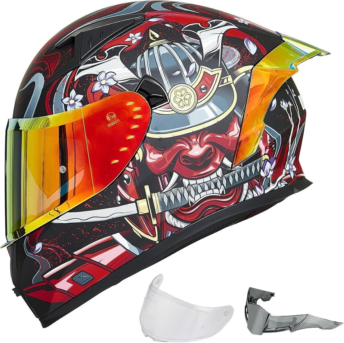 Test : casque moto ILM intégral modèle ECE Z501 rouge