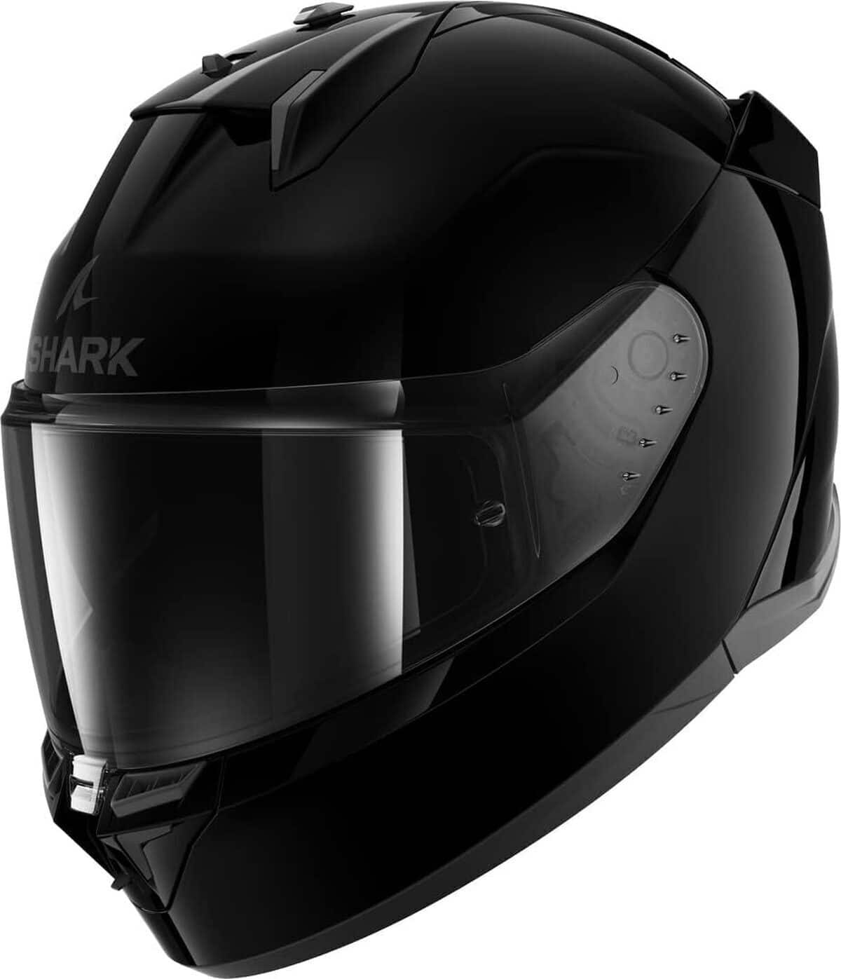 Test : casque moto Shark D-Skwal 3 Blank noir