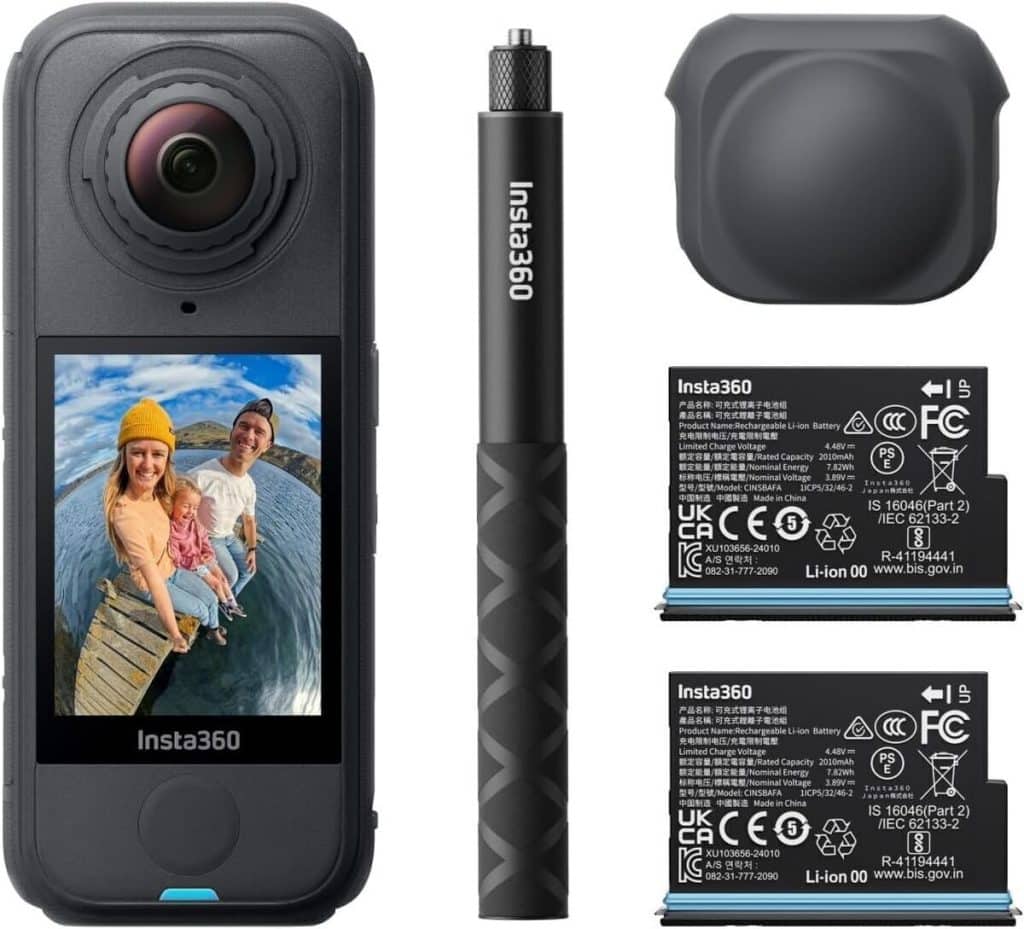 Test de la caméra 360 Insta360 X4 Air Pack : polyvalence et performance