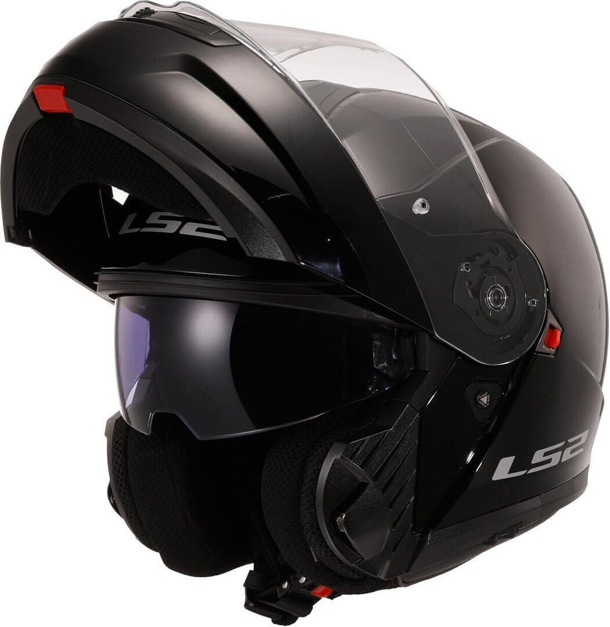 Test du casque moto modulable LS2 Strobe II noir brillant XL