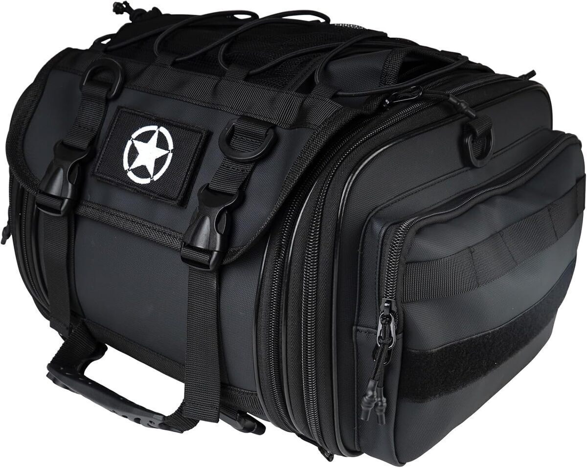 Test du sac de voyage extensible HENGTUAOTO pour moto