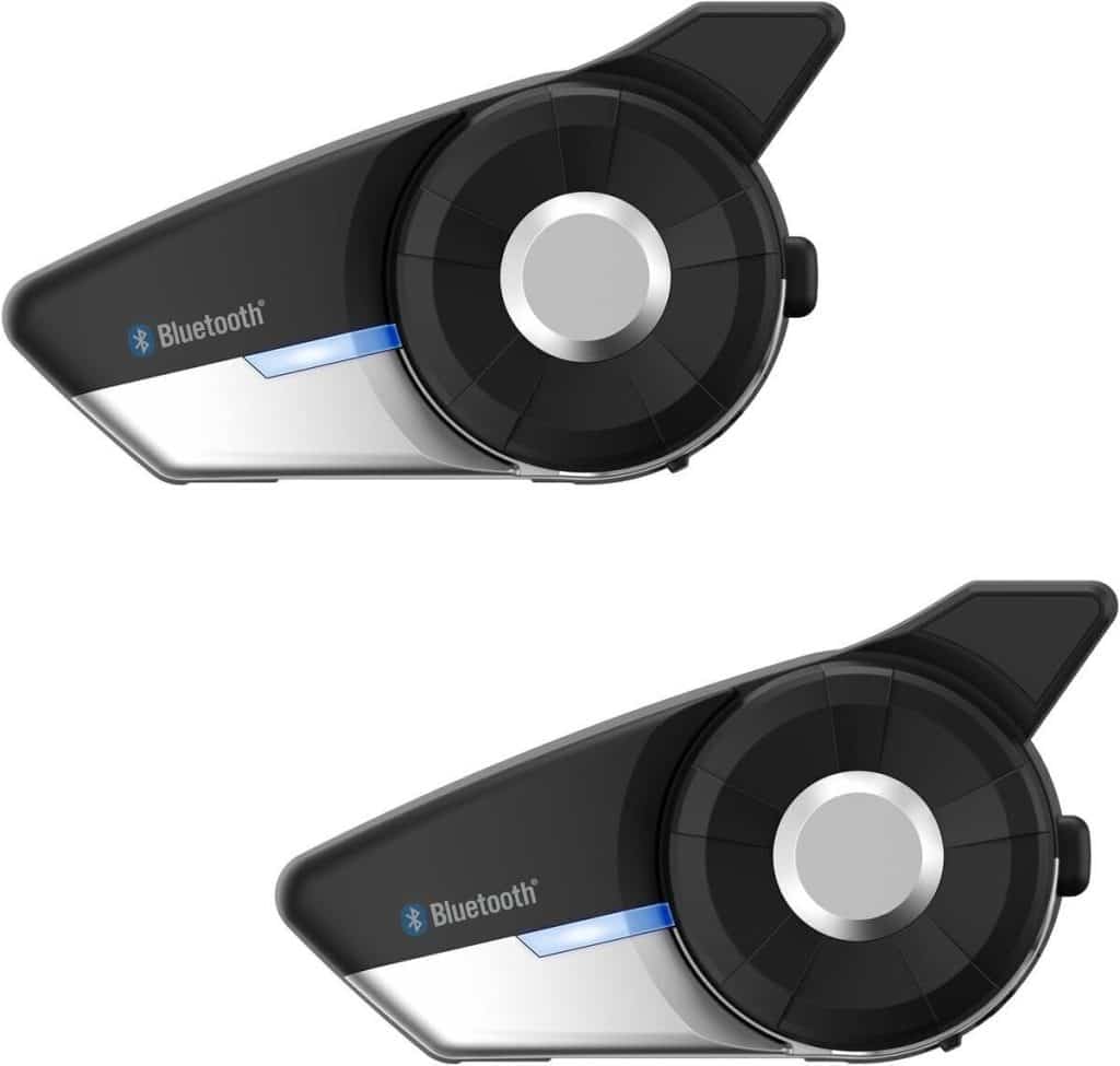 Test du SENA 20S-EVO-11 : système Bluetooth moto avec haut-parleurs HD
