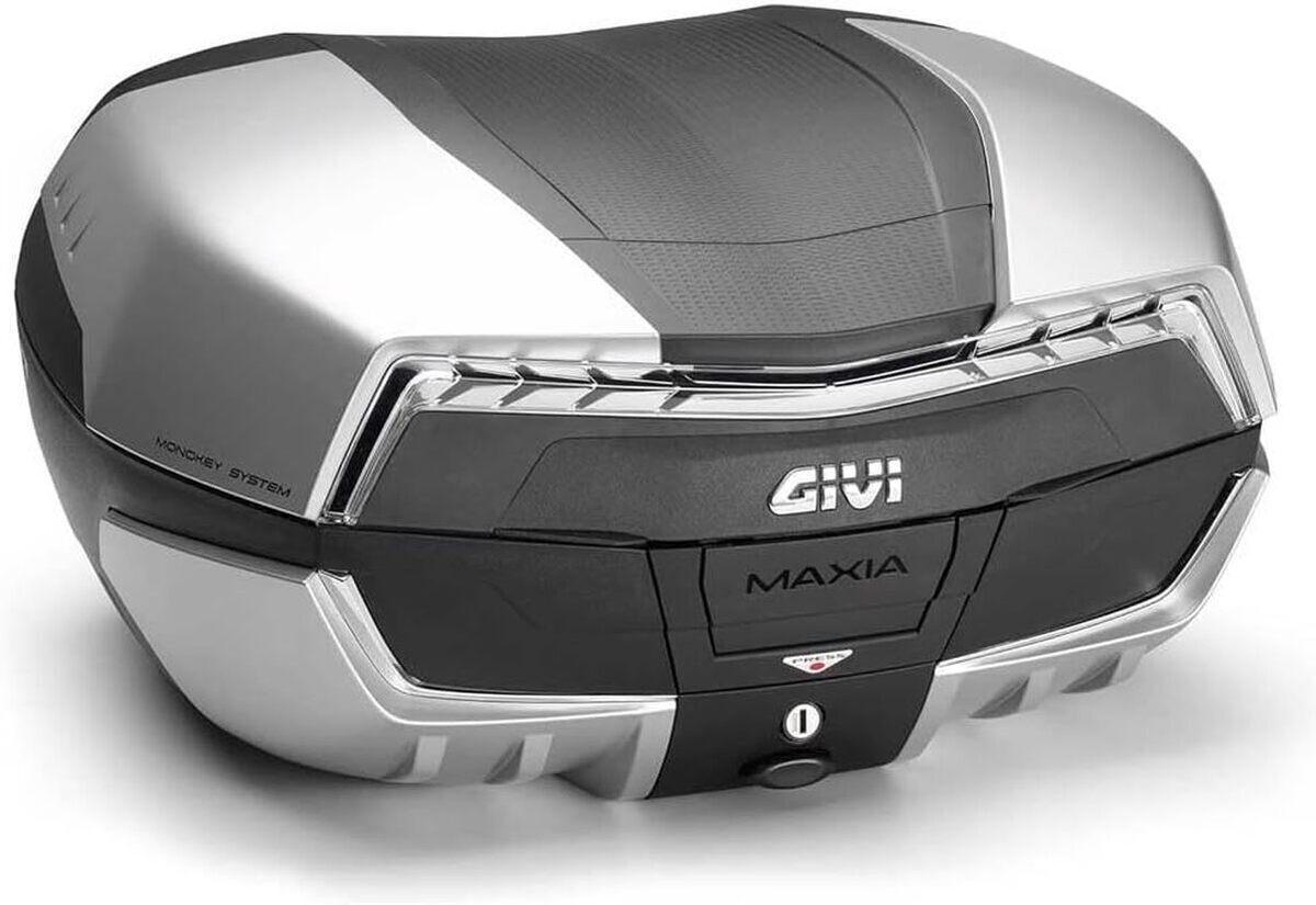 Test du top case Givi V58 Maxia 5