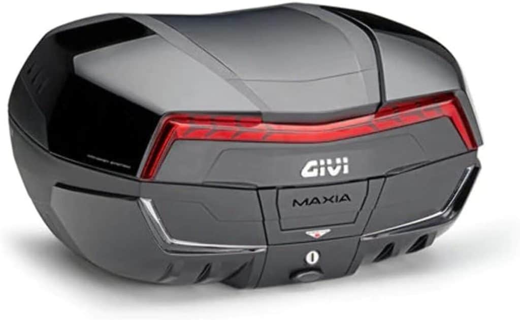 Test du top case Givi V58 Maxia 5
