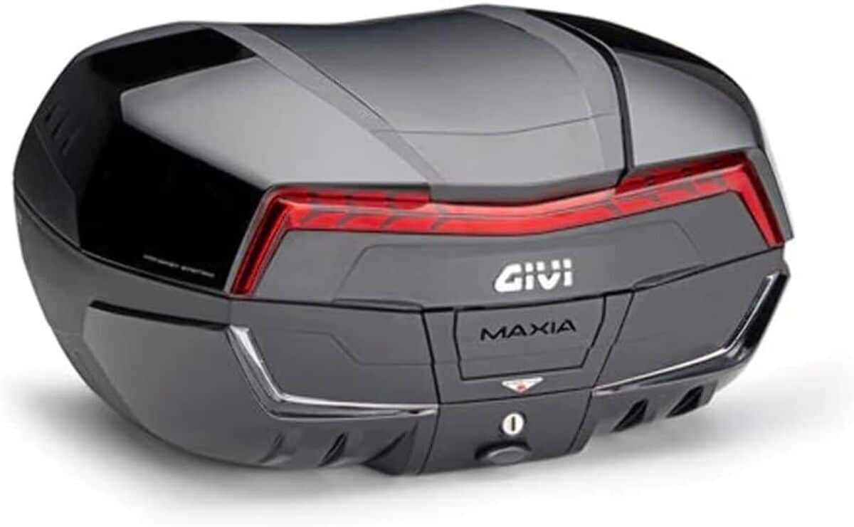 Test du top case Givi V58 Maxia 5