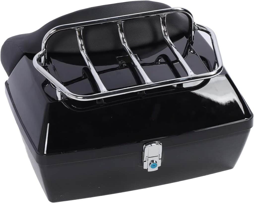 Test du top case Yechiry 48 L : coffre moto pratique et résistant