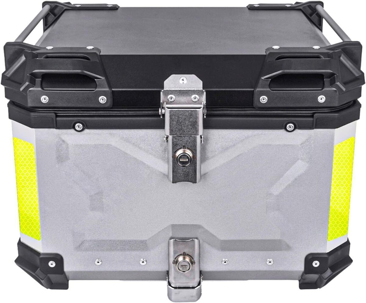 Test du top case ZHSYMX 55L aluminium étanche argent
