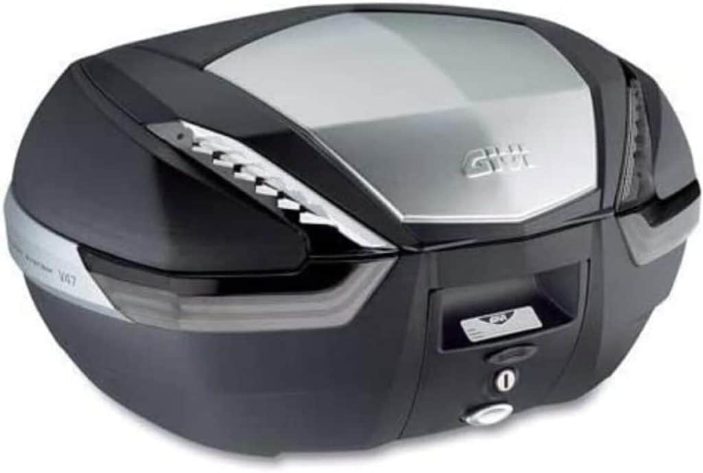 Test : top case Givi V47 Tech, aluminium 47 l