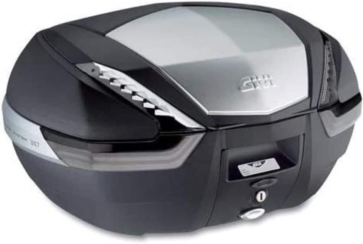 Test : top case Givi V47 Tech, aluminium 47 l