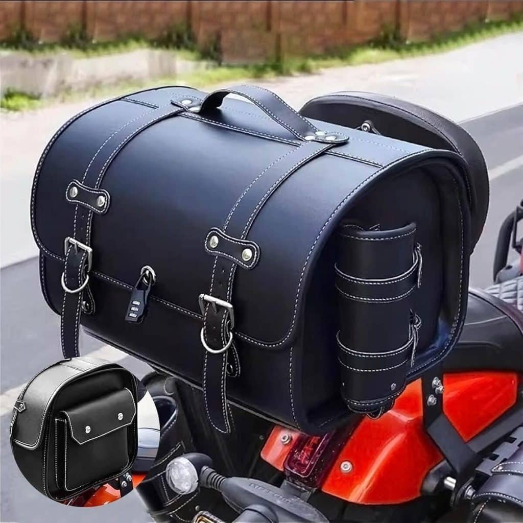 Test top case moto rétro : coffre étanche et sécurisé