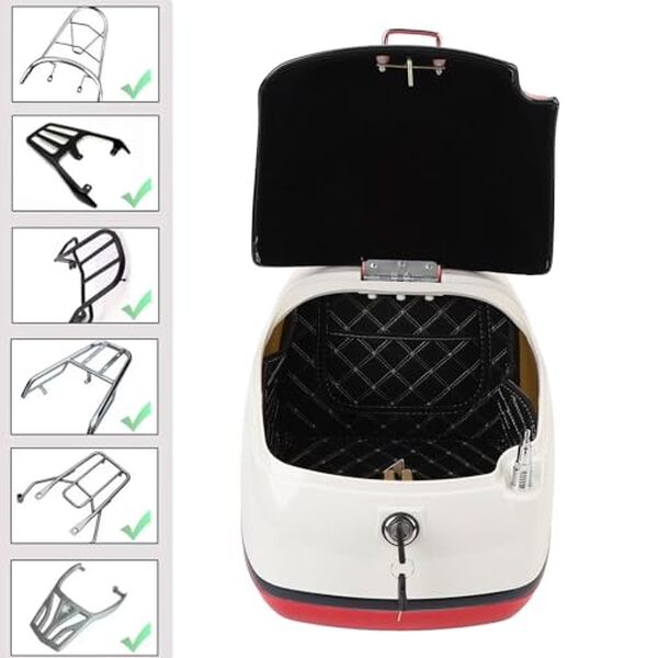 Découvrez notre test du top case MasYosh 38L : avis détaillé sur ce coffre scooter électrique offrant style, étanchéité et capacité de rangement pour vos trajets quotidiens.