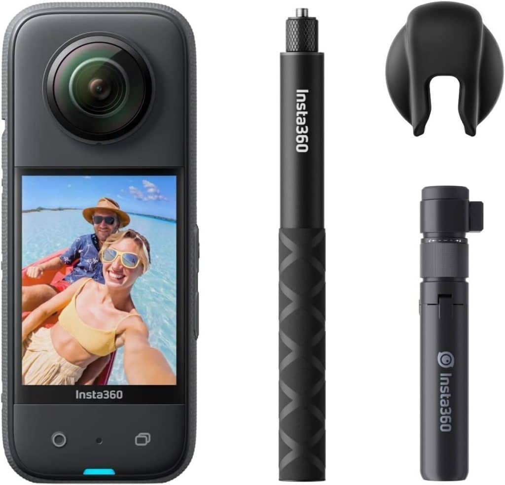 Test de la Insta360 X3 pack moto : caméra 360° étanche ultra-HD