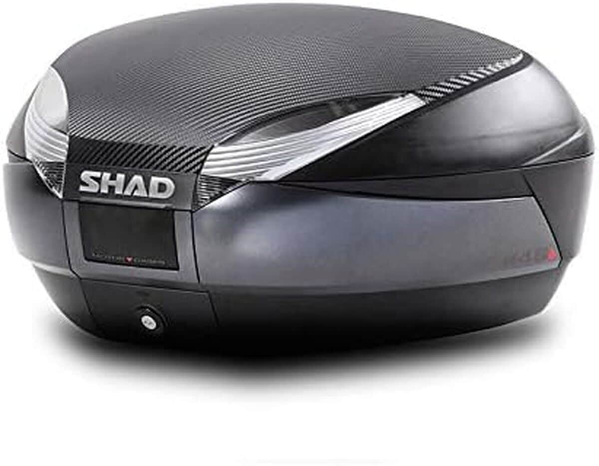 Test du top case Shad SH48 : le coffre polyvalent 48L anthracite/noir