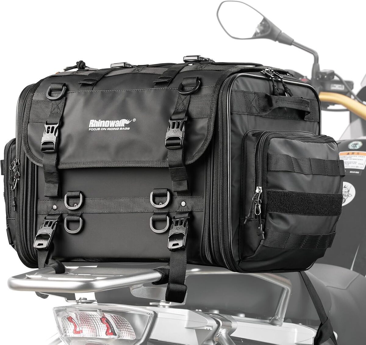 Test : sacoche extensible Rhinowalk étanche 40-60 l