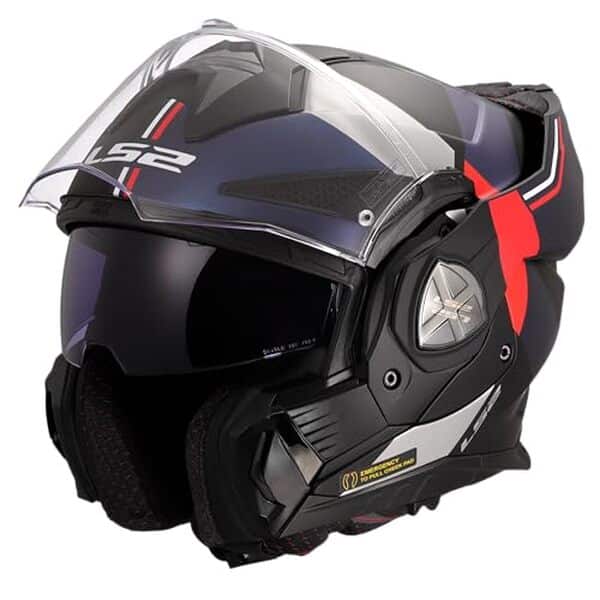 Découvrez notre test complet du casque moto modulable LS2 Advant X Ultra bleu et rouge mat : sécurité, confort et performance analysés en détail.