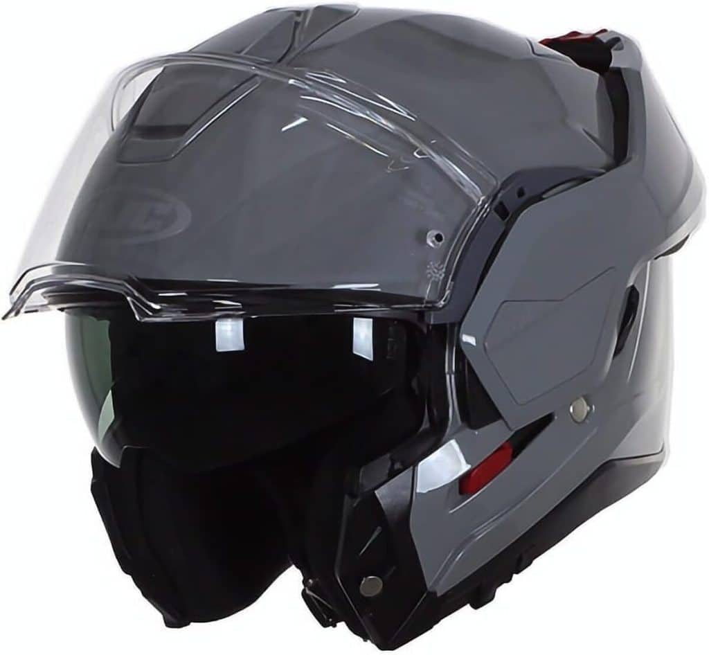Test : casque modulable HJC i100 UNI Nardo Grey