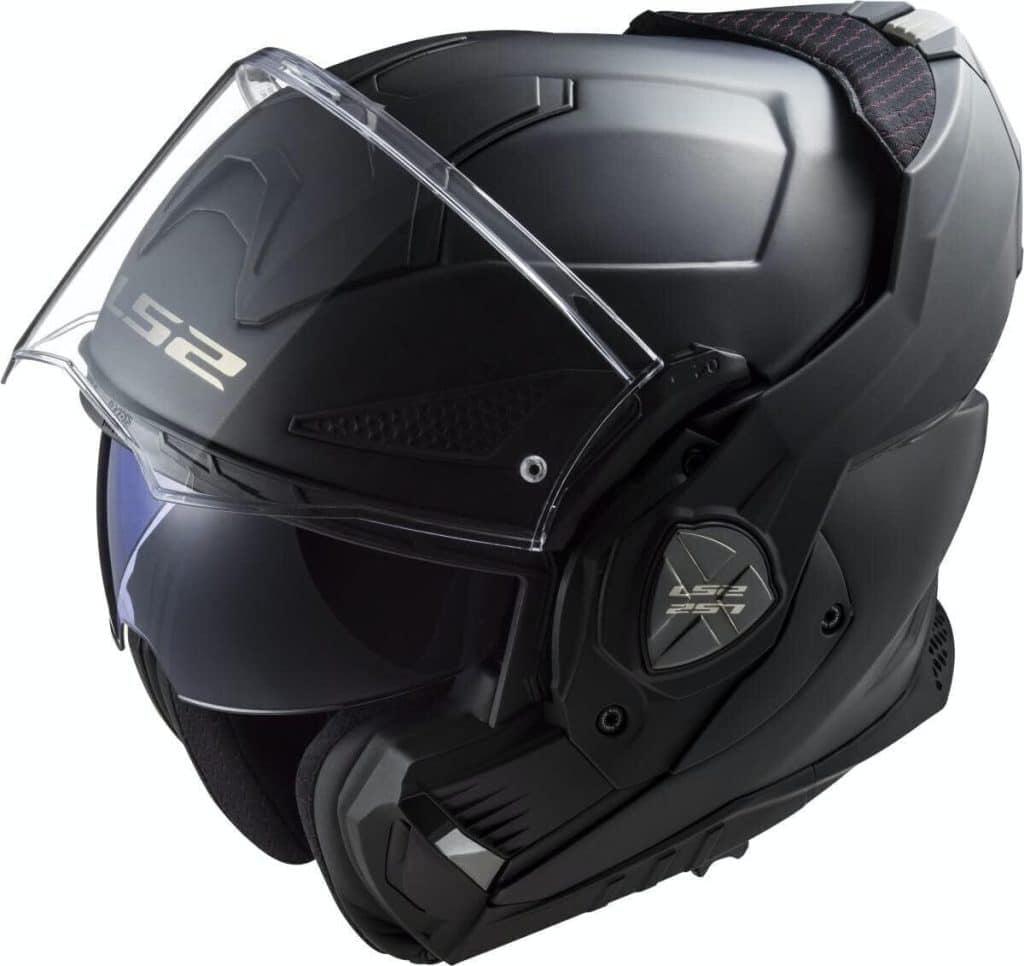 Test : casque moto modulable LS2 Advant X noir mat