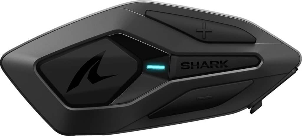 Test de l'intercom moto Bluetooth Sena for Shark - BTS solo noir