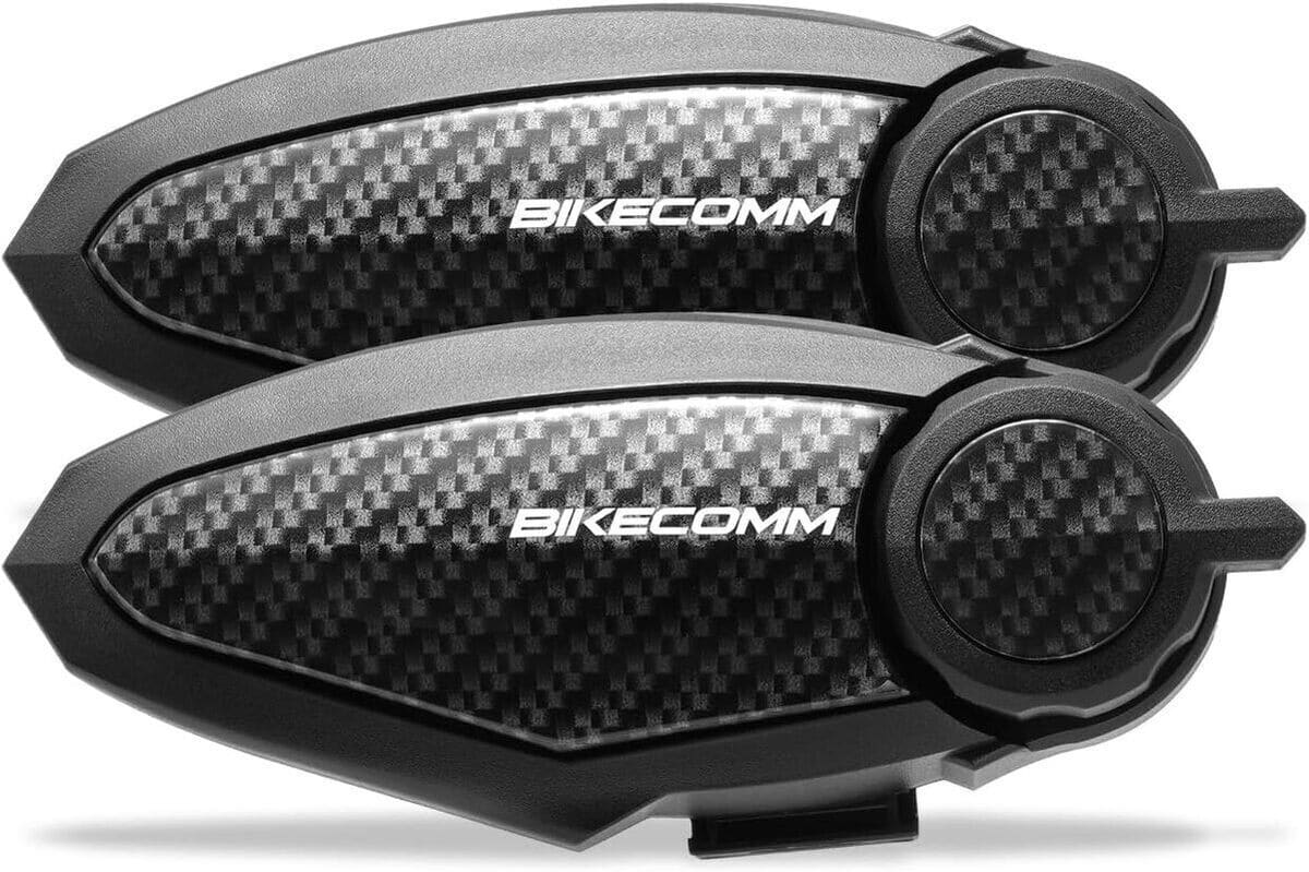 Test du casque Bluetooth Bikecomm BK-S2 : interphone moto duo carbon
