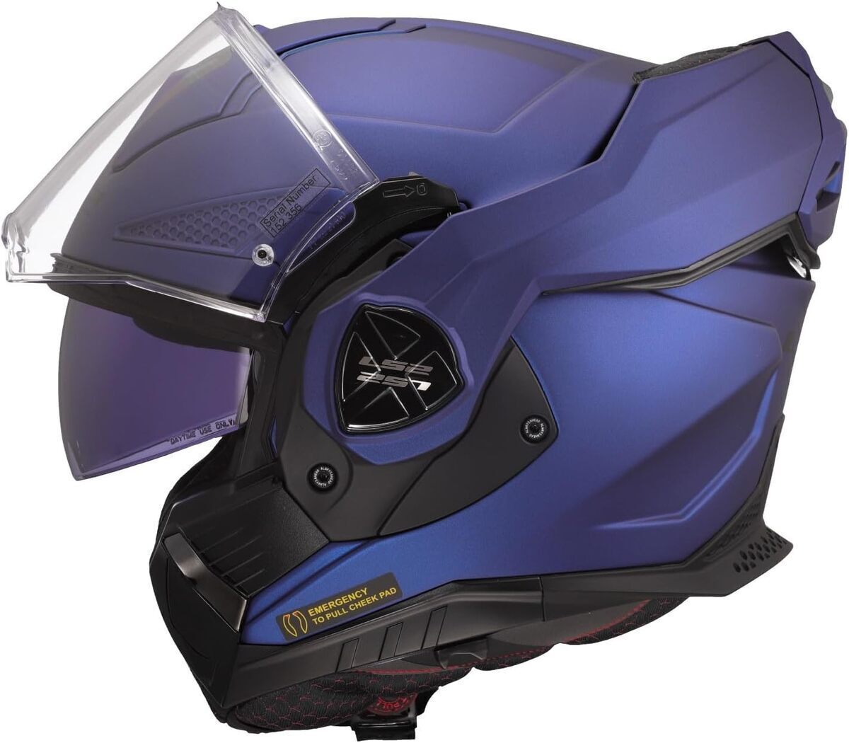 Test du casque modulable LS2 Advant X bleu marine : notre avis complet