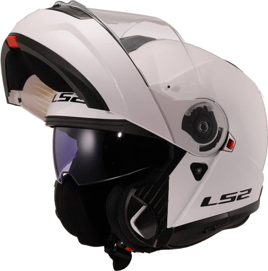 Test du casque modulable LS2 Strobe II blanc XXXL