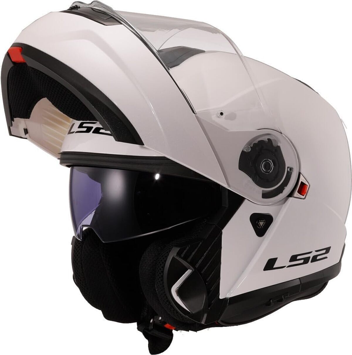 Test du casque modulable LS2 Strobe II blanc XXXL