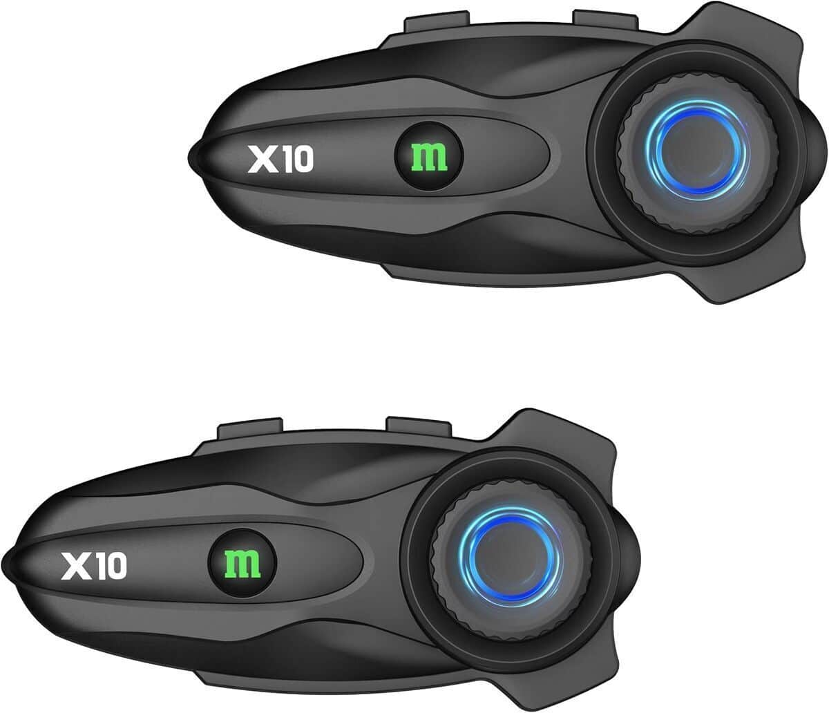 Test du système de communication moto NYTALK X10 mesh intercom 3000m