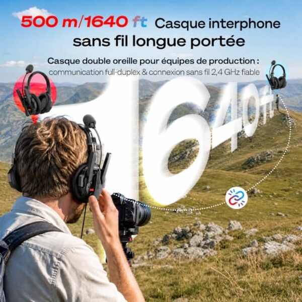 Découvrez notre test du casque intercom sans fil sYNCO XTALK Xmax5 : performances, qualité audio et autonomie analysées en détail pour vous guider.