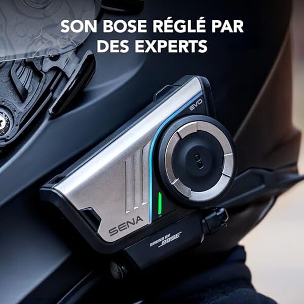 Découvrez notre test détaillé du casque bluetooth SENA 60S Evo pour moto : connectivité, son, autonomie et design passés au crible.