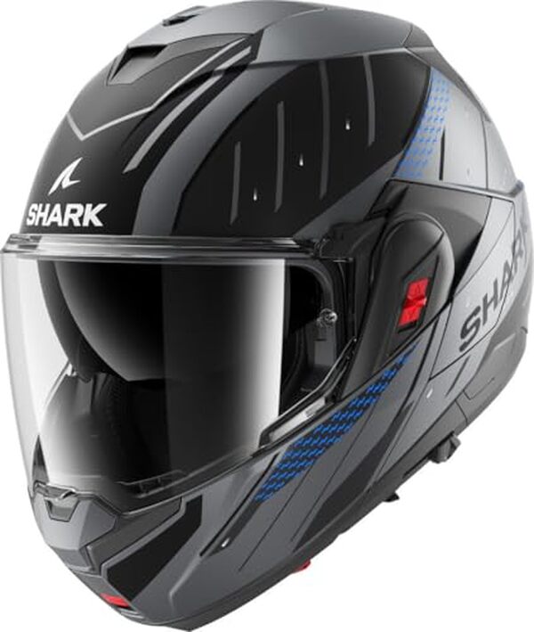 Découvrez notre test détaillé du casque modulable Shark OXO Rydger anthracite blue black : confort, sécurité et performance pour vos trajets moto.