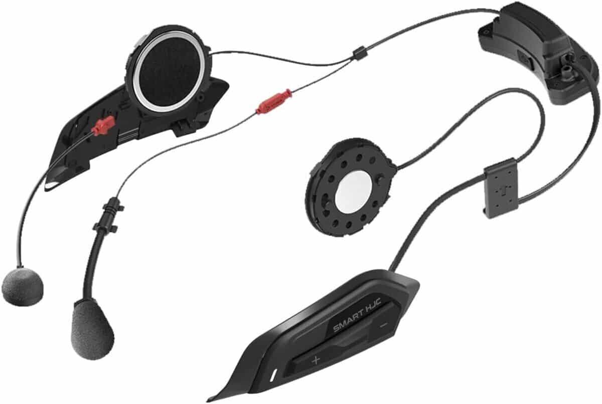 Test de l'intercom moto HJC 50B mat black