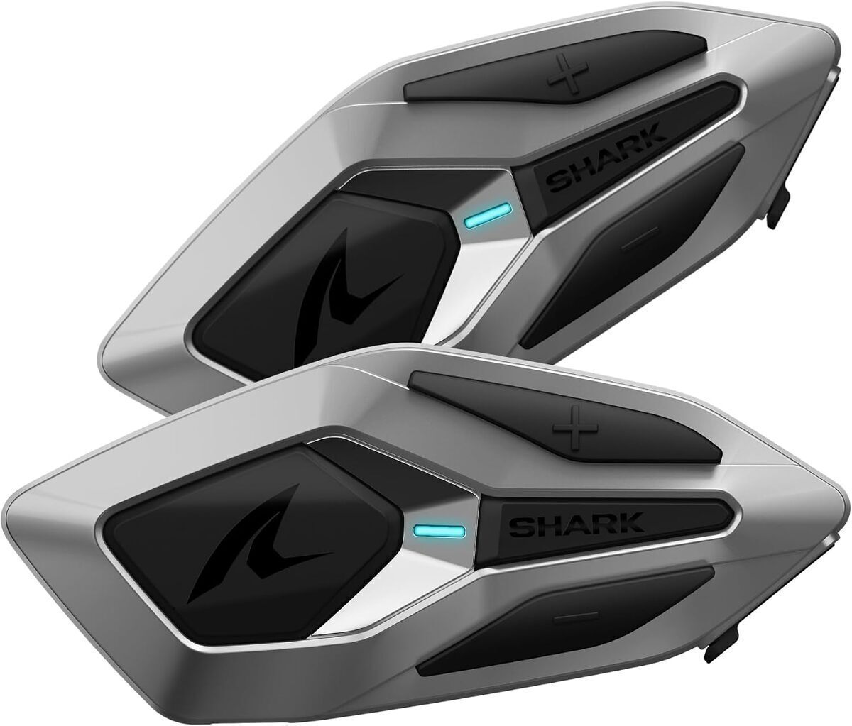 Test de l'intercom moto Shark Sena MWD Duo gris