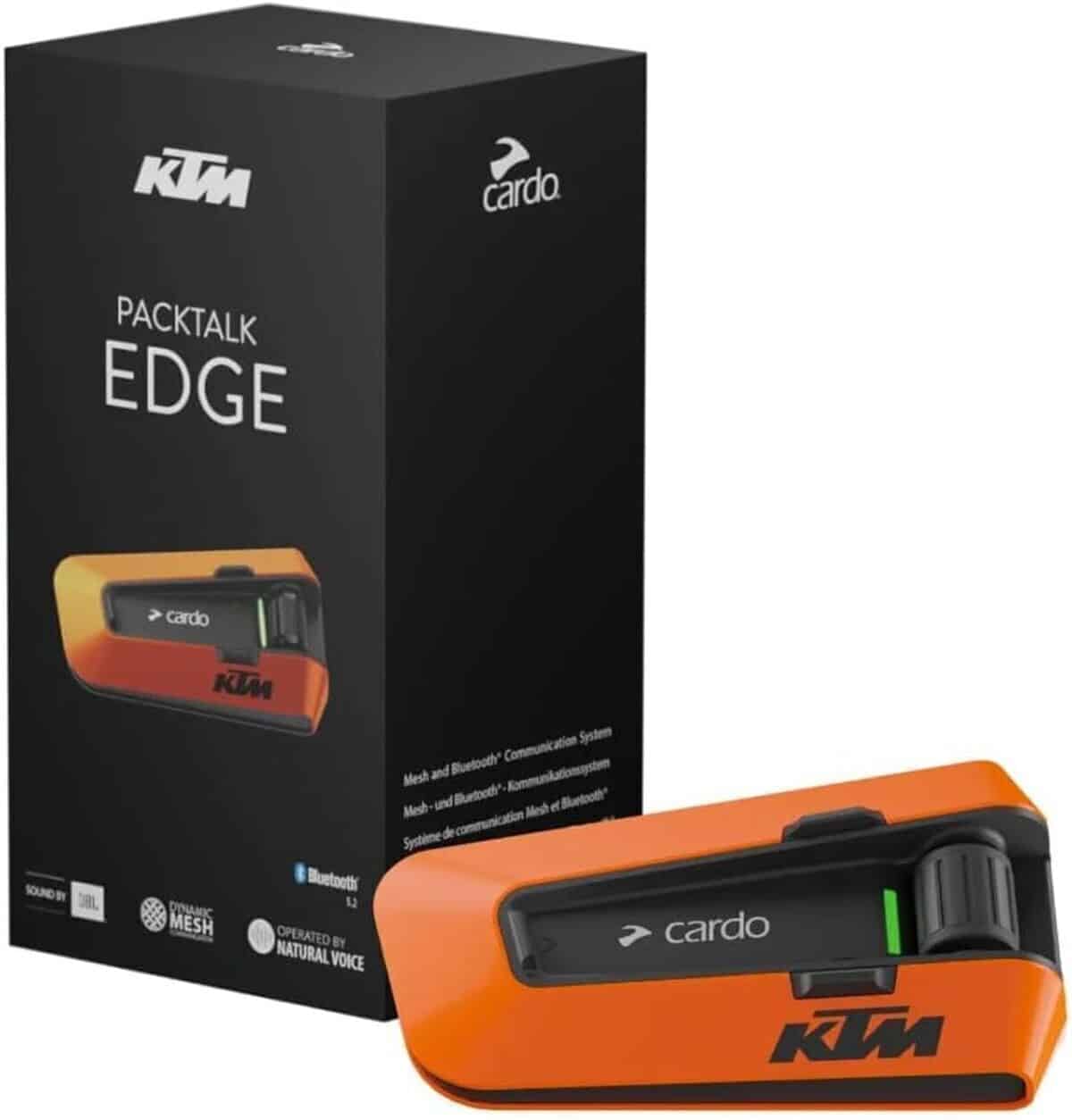 Test du Cardo Systems Packtalk Edge KTM : performance et innovation en un seul pack