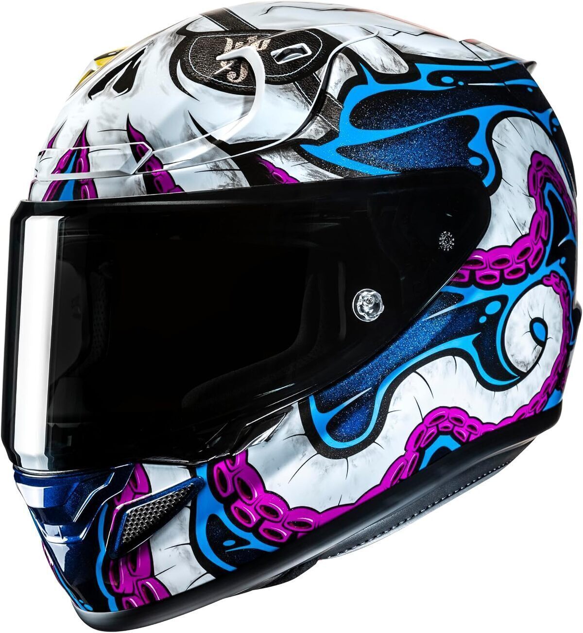 Test du casque intégral HJC RPHA 12 Kraken MC28