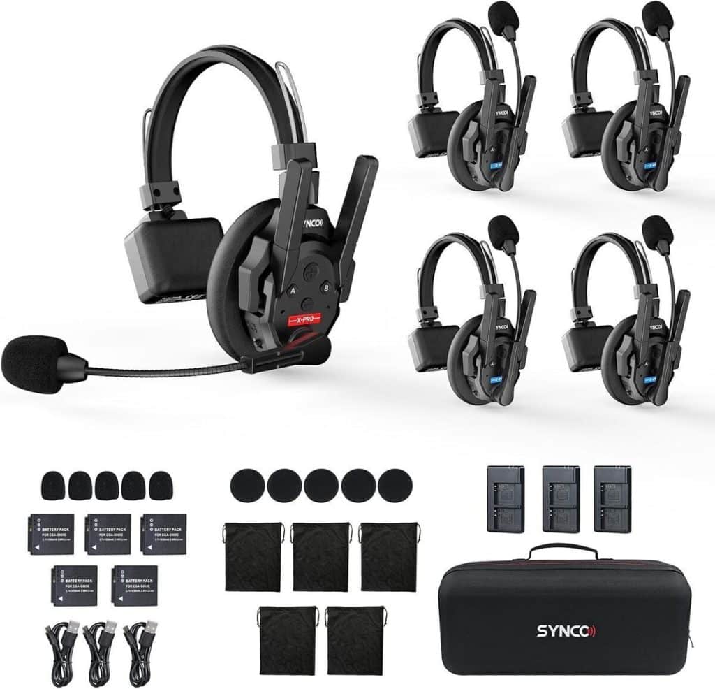 Test du casque intercom Synco XTALK XPRO5 à double antenne