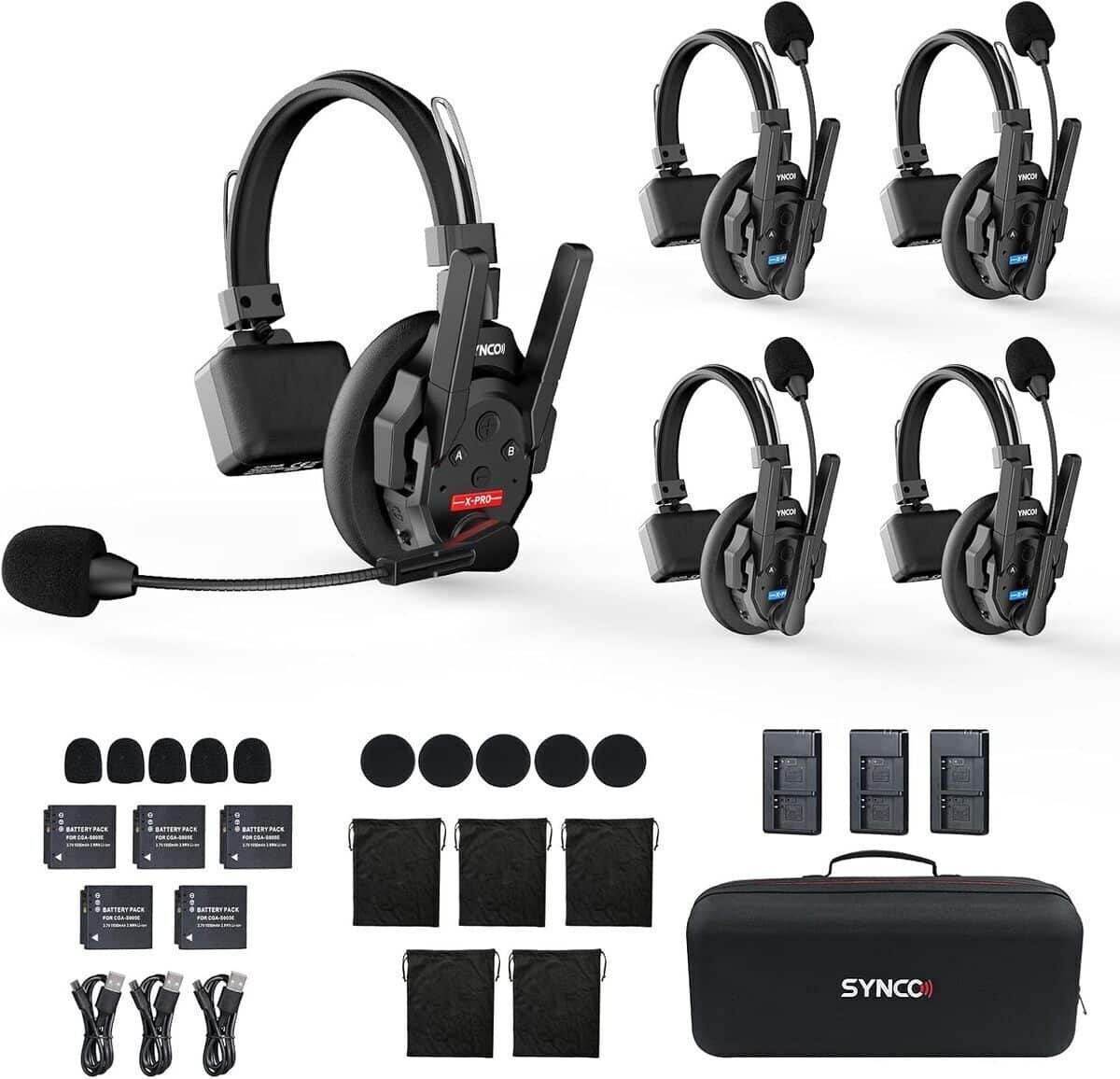 Test du casque intercom Synco XTALK XPRO5 à double antenne