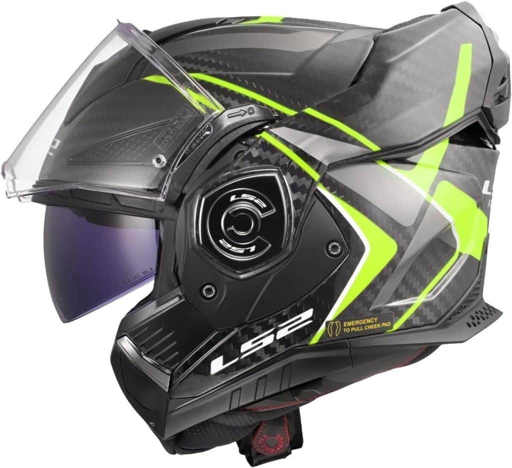 Test du casque modulable LS2 Advant X Carbon Future II